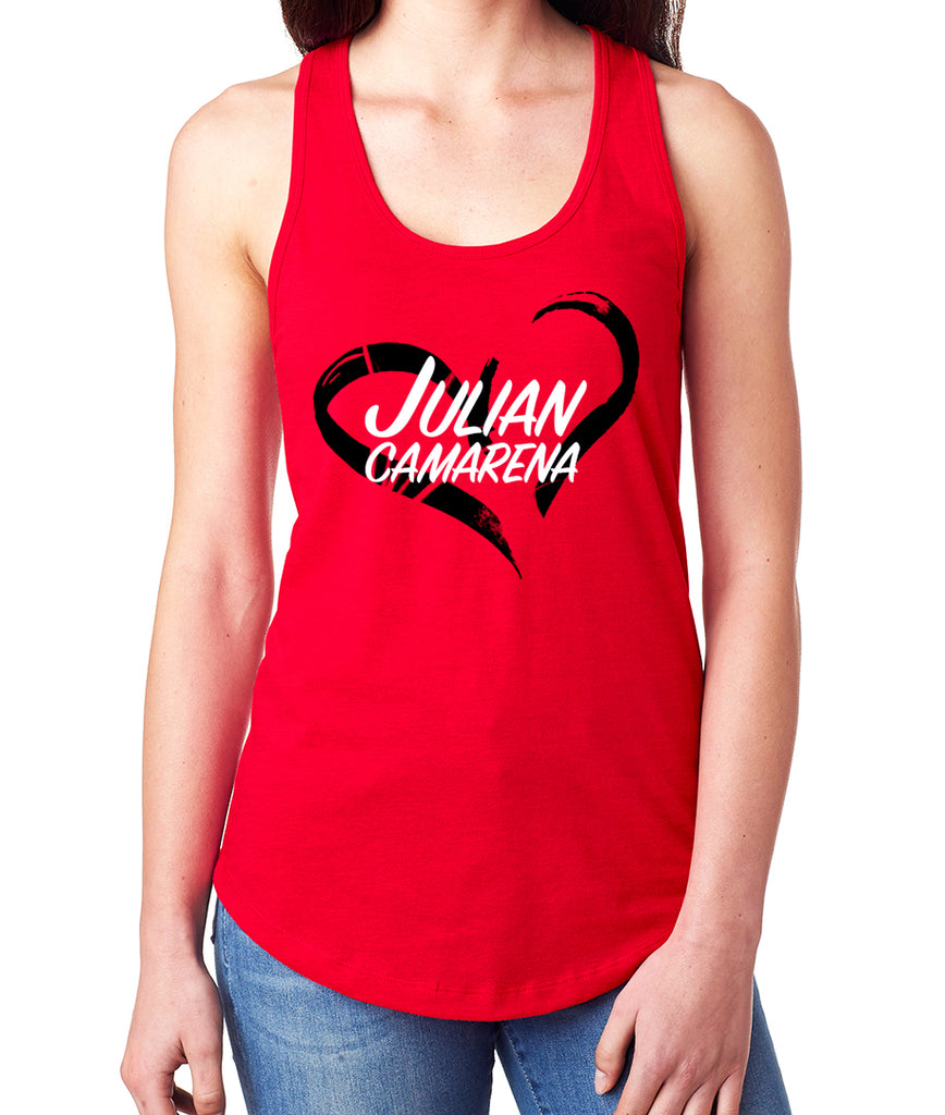 Julian Camarena Women's Heart Tank Top
