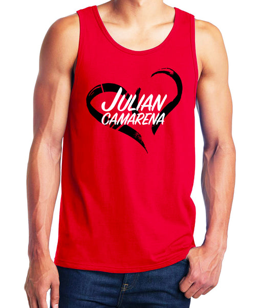 Julian Camarena Men's Heart Tank Top